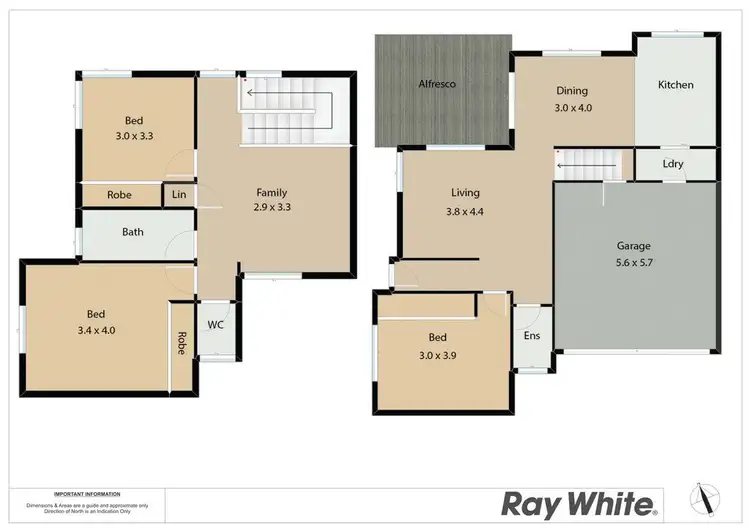 Floorplan of Homely townhouse listing, 3/34 Bulls Garden Road, Whitebridge NSW 2290