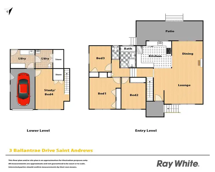 Floorplan of Homely house listing, 3 Ballantrae Drive, St Andrews NSW 2566