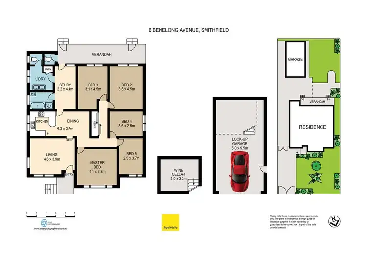 Floorplan of Homely house listing, 6 Benelong Street, Smithfield NSW 2164