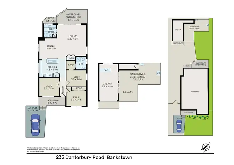 Floorplan of Homely house listing, 235 Canterbury Road, Bankstown NSW 2200