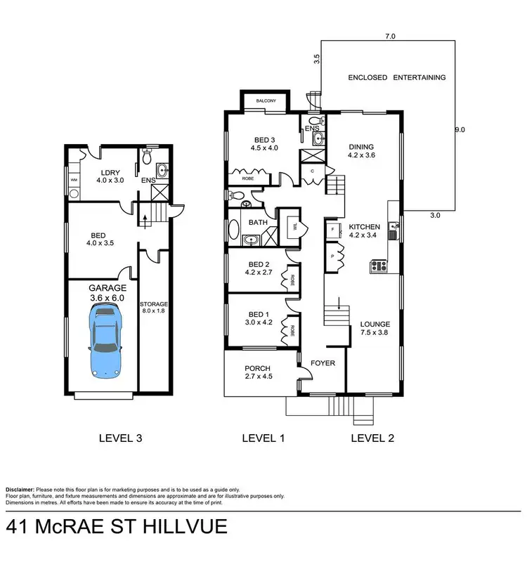 Floorplan of Homely house listing, 41 Mcrae Street, Tamworth NSW 2340