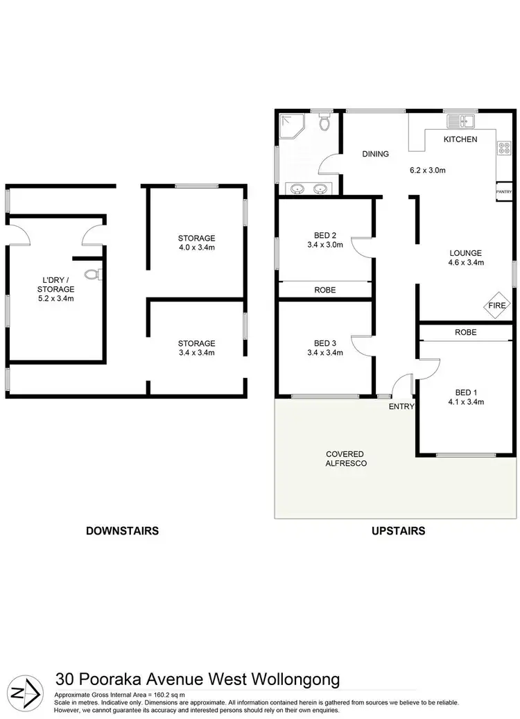 Floorplan of Homely house listing, 30 Pooraka Avenue, West Wollongong NSW 2500