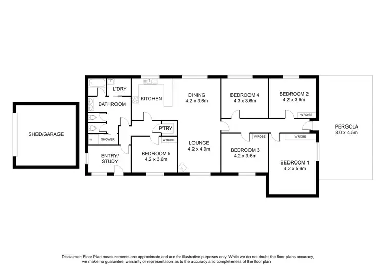 Floorplan of Homely house listing, 3A Lake Terrace West, Mount Gambier SA 5290