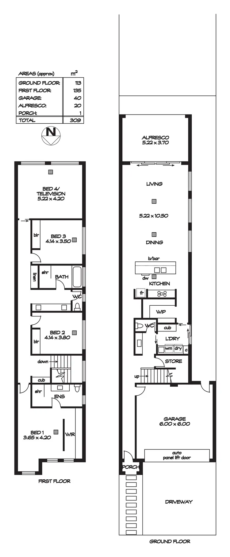 Floorplan of Homely house listing, 9A Franklin Avenue, Flinders Park SA 5025