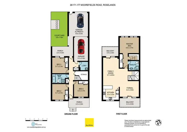 Floorplan of Homely townhouse listing, 26/171-177 Moorefields Road, Roselands NSW 2196