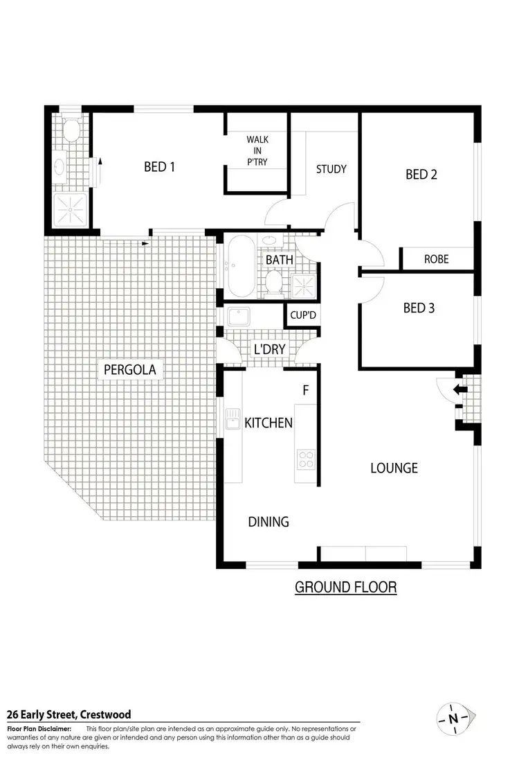 Floorplan of Homely house listing, 26 Early Street, Crestwood NSW 2620