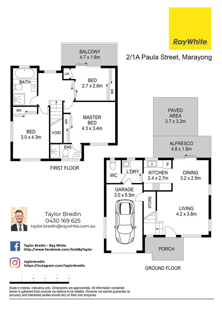 Floorplan of Homely house listing, 2/1A Paula Street, Marayong NSW 2148