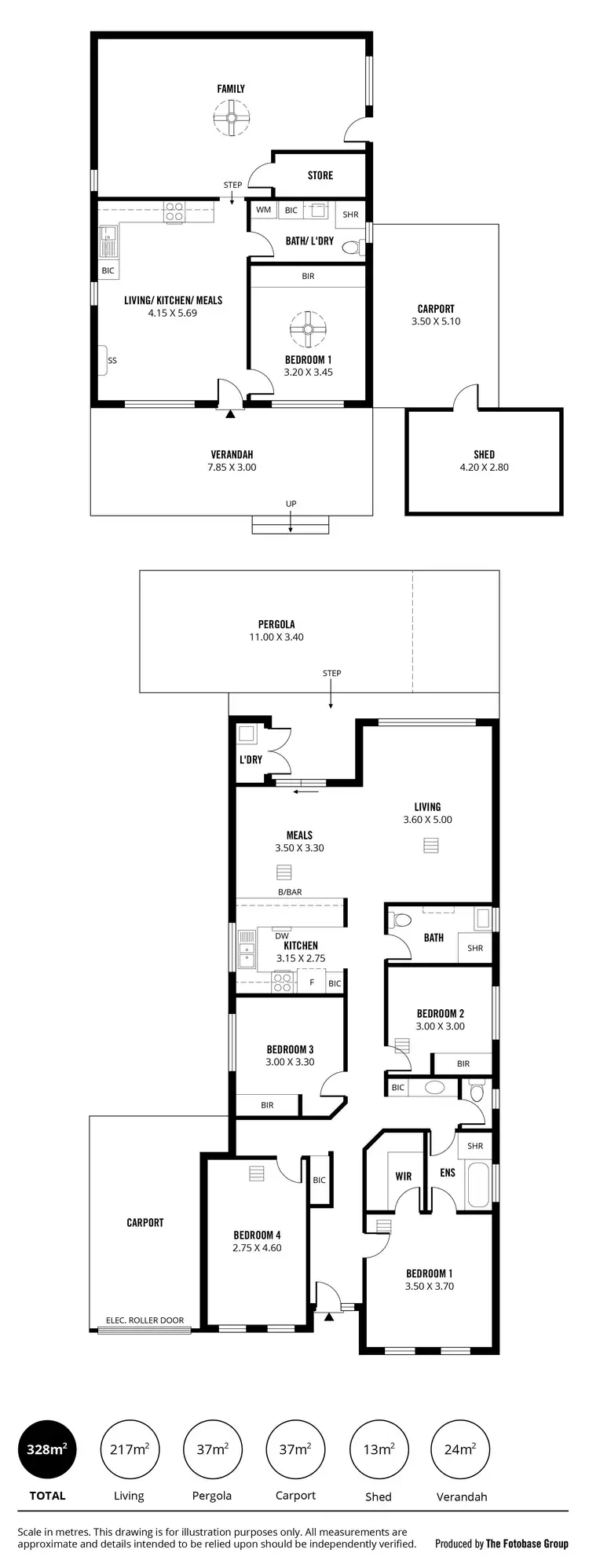 Floorplan of Homely house listing, 12 Cheviot Avenue, Lower Mitcham SA 5062
