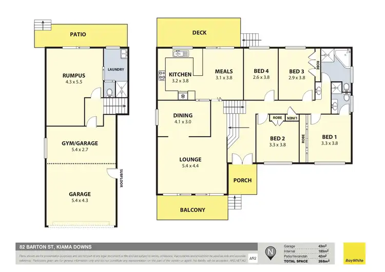Floorplan of Homely house listing, 82 Barton Drive, Kiama Downs NSW 2533