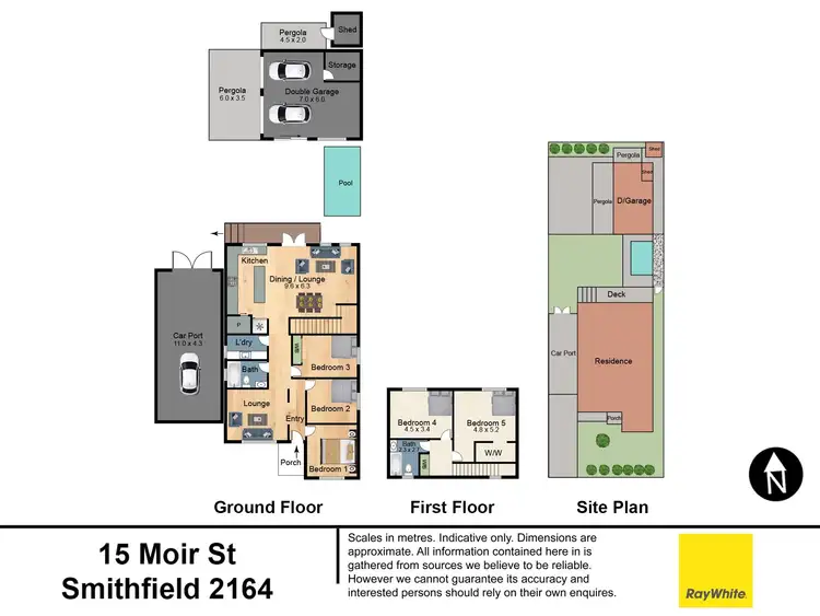 Floorplan of Homely house listing, 15 Moir Street, Smithfield NSW 2164