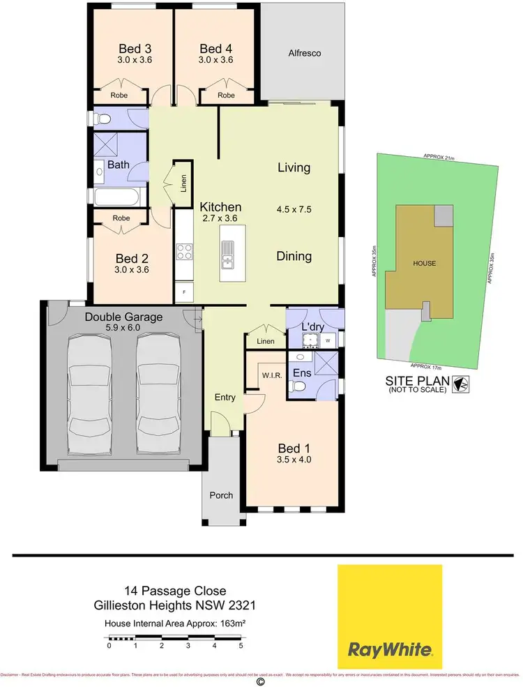 Floorplan of Homely house listing, 14 Passage Close, Gillieston Heights NSW 2321