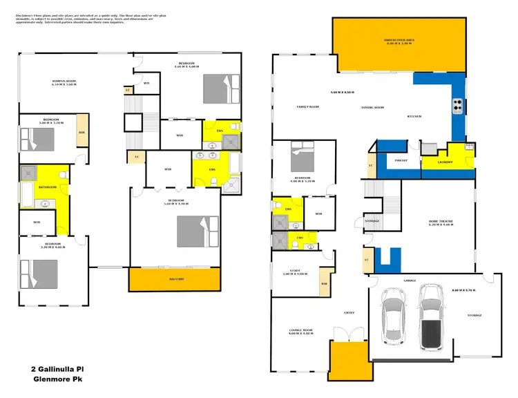 Floorplan of Homely house listing, 2 Gallinulla Place, Glenmore Park NSW 2745