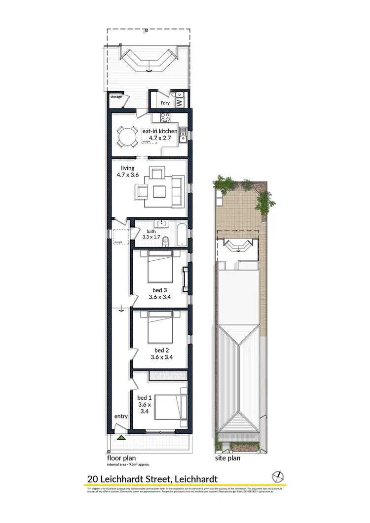 Floorplan of Homely house listing, 20 Leichhardt Street, Leichhardt NSW 2040