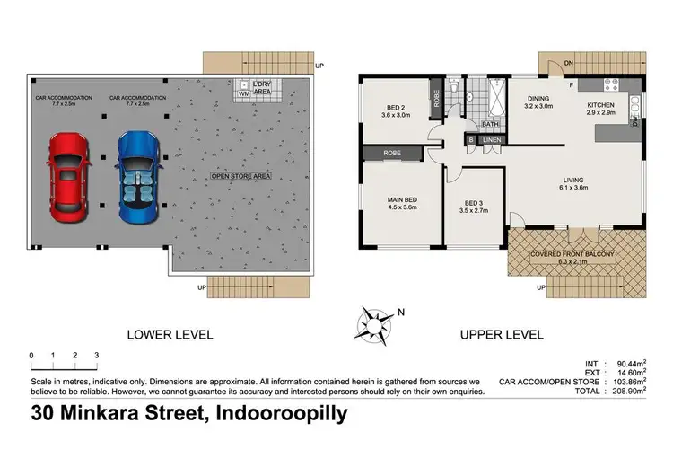 Floorplan of Homely house listing, 30 Minkara Street, Indooroopilly QLD 4068