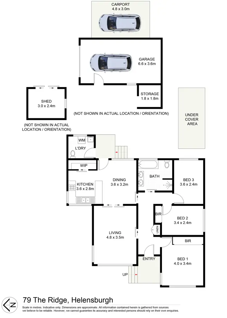 Floorplan of Homely house listing, 79 The Ridge, Helensburgh NSW 2508