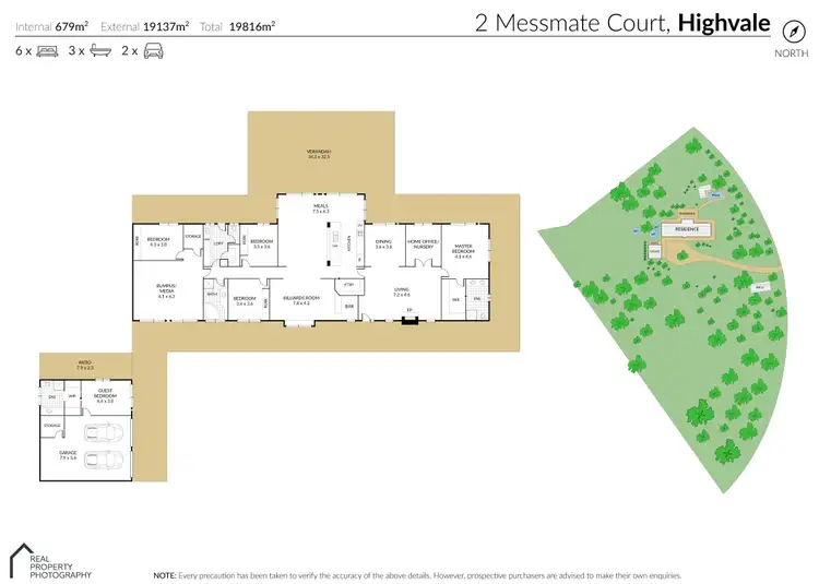 Floorplan of Homely house listing, 2 Messmate Court, Highvale QLD 4520