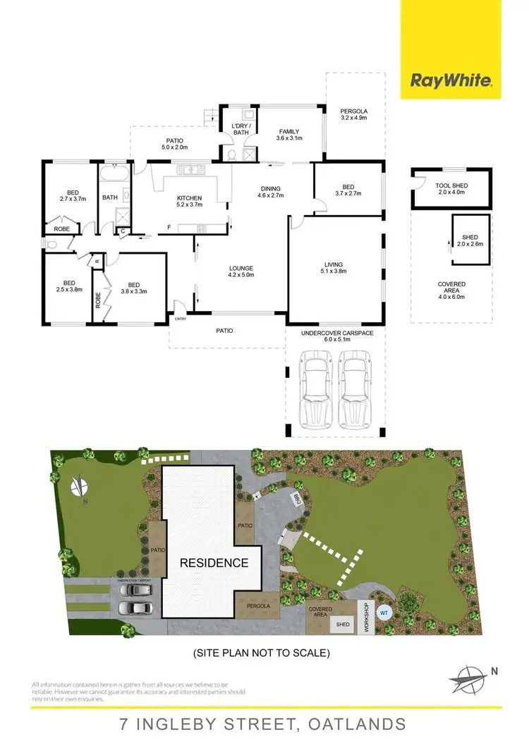 Floorplan of Homely house listing, 7 Ingleby Street, Oatlands NSW 2117