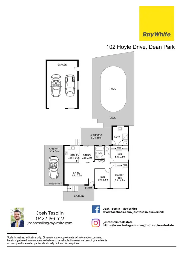 Floorplan of Homely house listing, 102 Hoyle Drive, Dean Park NSW 2761