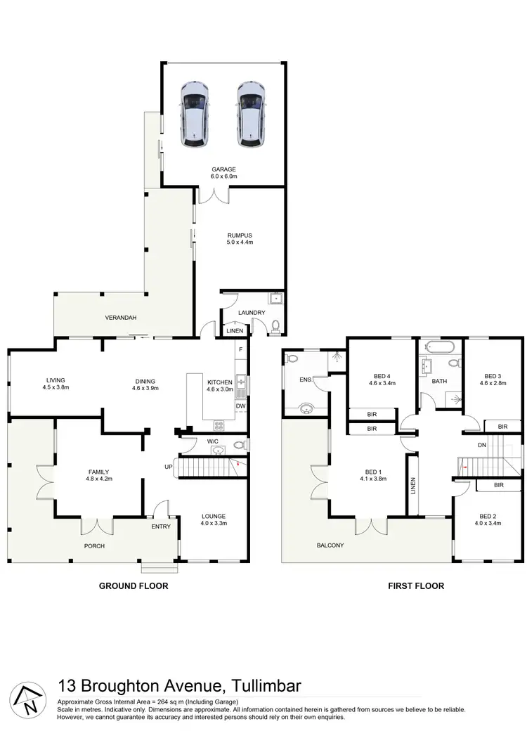 Floorplan of Homely house listing, 13 Broughton Avenue, Tullimbar NSW 2527