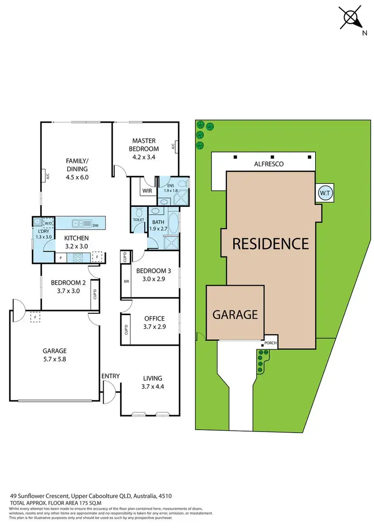 Floorplan of Homely house listing, 49 Sunflower Crescent, Upper Caboolture QLD 4510