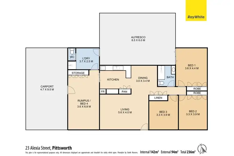 Floorplan of Homely house listing, 23 Alexia Street, Pittsworth QLD 4356