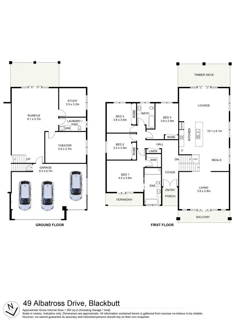 Floorplan of Homely house listing, 49 Albatross Drive, Blackbutt NSW 2529
