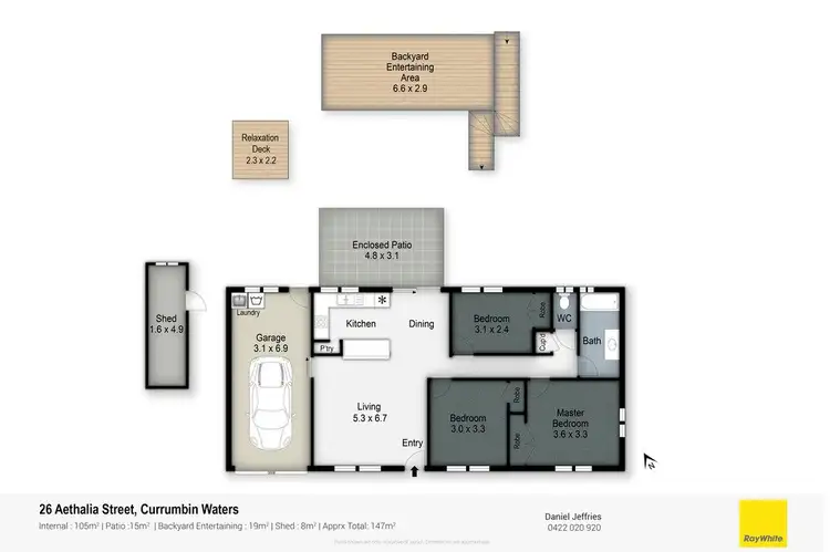 Floorplan of Homely house listing, 26 Aethalia Street, Currumbin Waters QLD 4223