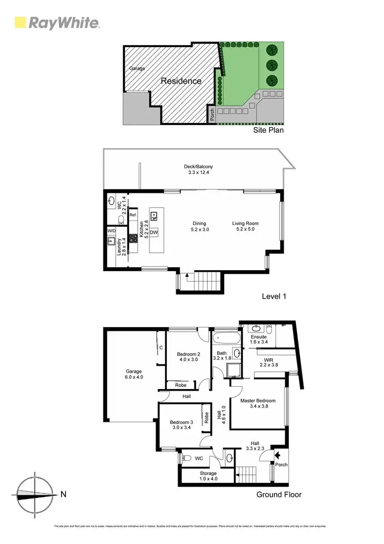 Floorplan of Homely townhouse listing, 1/2 Tuhan Street, Chadstone VIC 3148