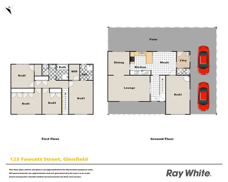 Floorplan of Homely house listing, 123 Fawcett Street, Glenfield NSW 2167