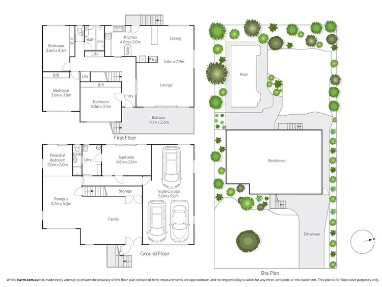 Floorplan of Homely house listing, 14 Bangar Close, Killarney Heights NSW 2087