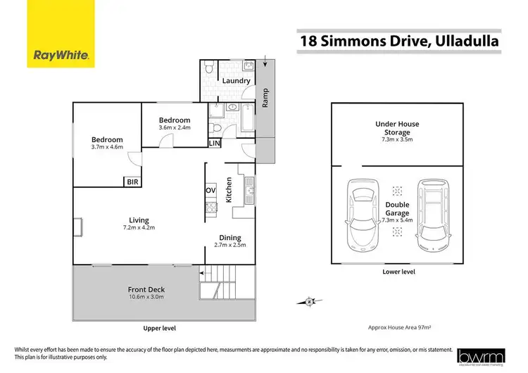 Floorplan of Homely house listing, 18 Simmons Drive, Ulladulla NSW 2539