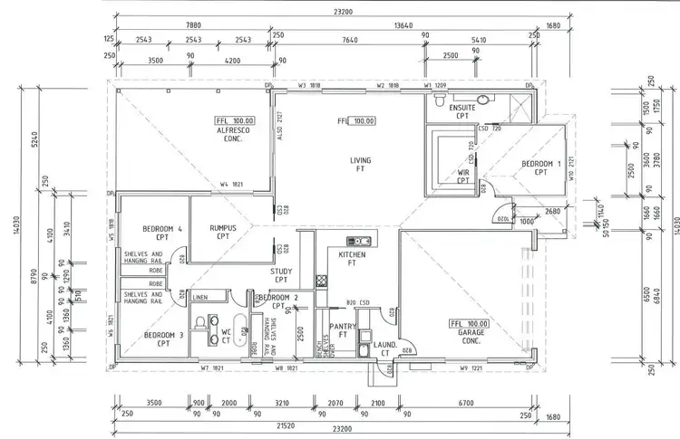 Floorplan of Homely house listing, 18 Quiberon Way, Goulburn NSW 2580