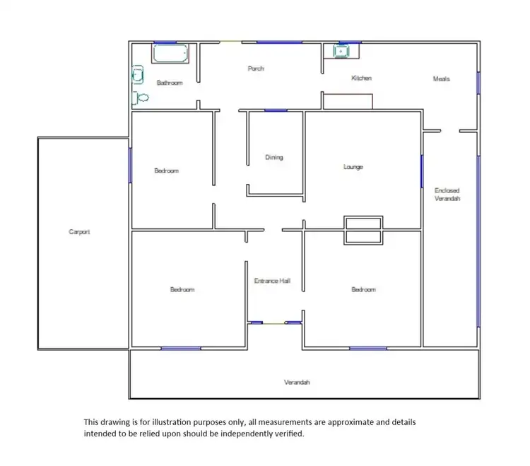 Floorplan of Homely house listing, Lot 121 Third Street, Wolseley SA 5269