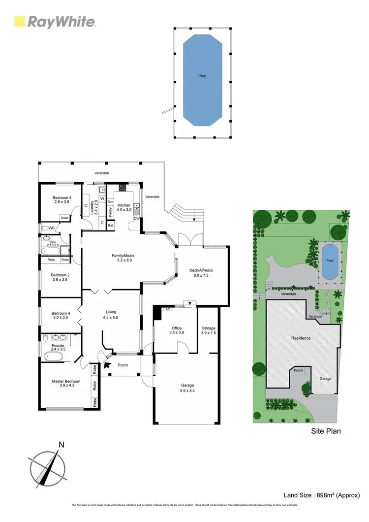 Floorplan of Homely house listing, 49 Gum Nut Drive, Langwarrin VIC 3910