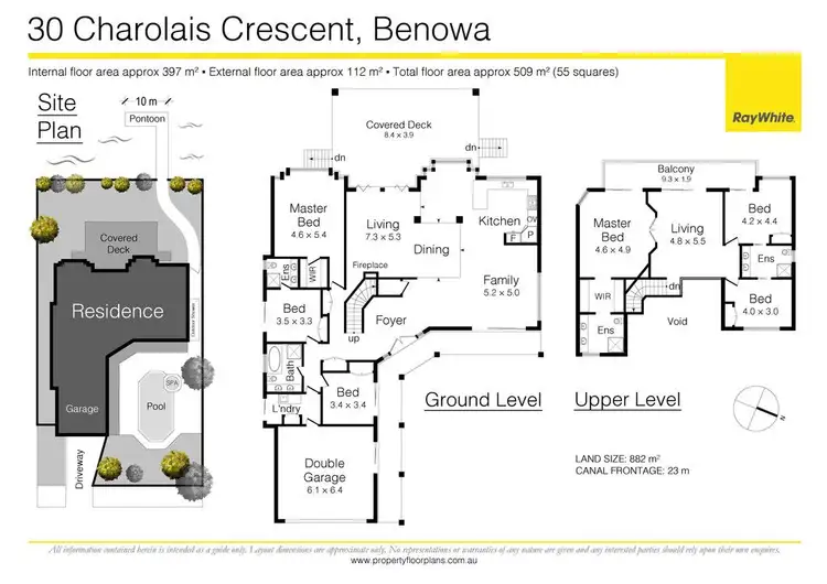 Floorplan of Homely house listing, 30 Charolais Crescent, Benowa Waters QLD 4217