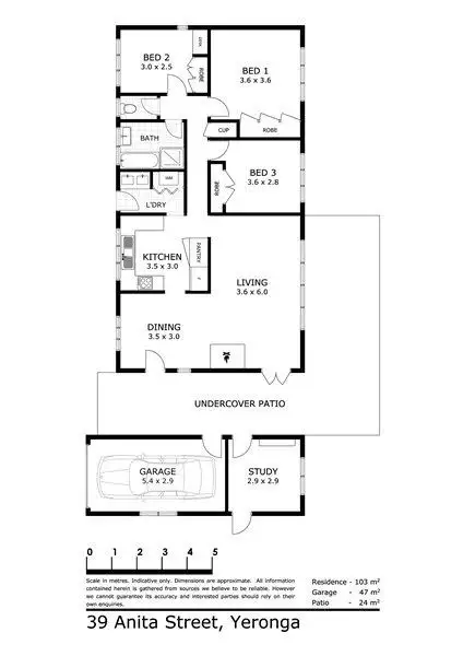 Floorplan of Homely house listing, 39 Anita Street, Yeronga QLD 4104