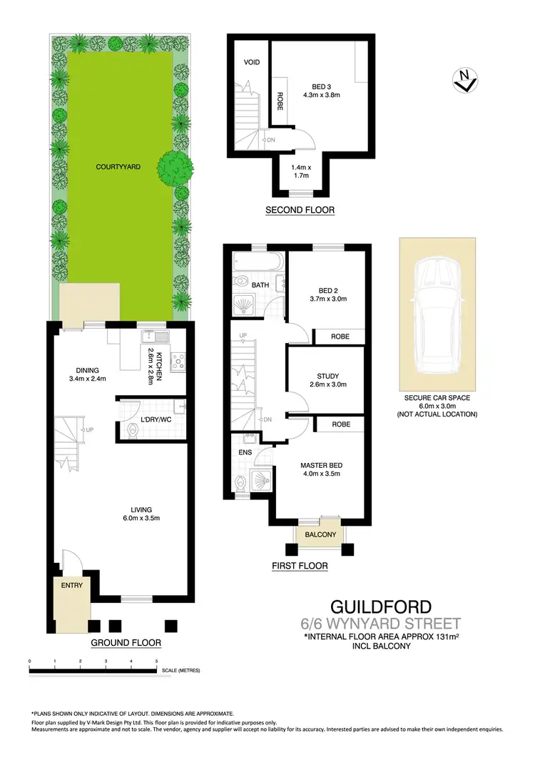 Floorplan of Homely townhouse listing, 6/6-8 Wynyard Street, Guildford NSW 2161