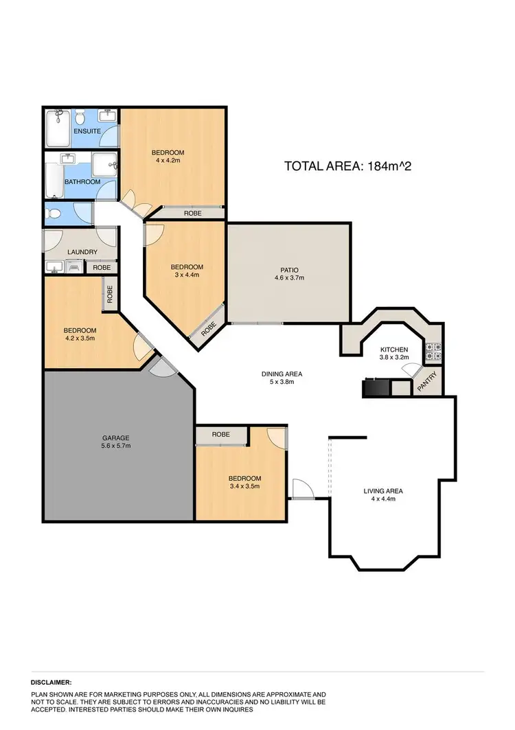 Floorplan of Homely house listing, 5 Harpulia Court, Morayfield QLD 4506