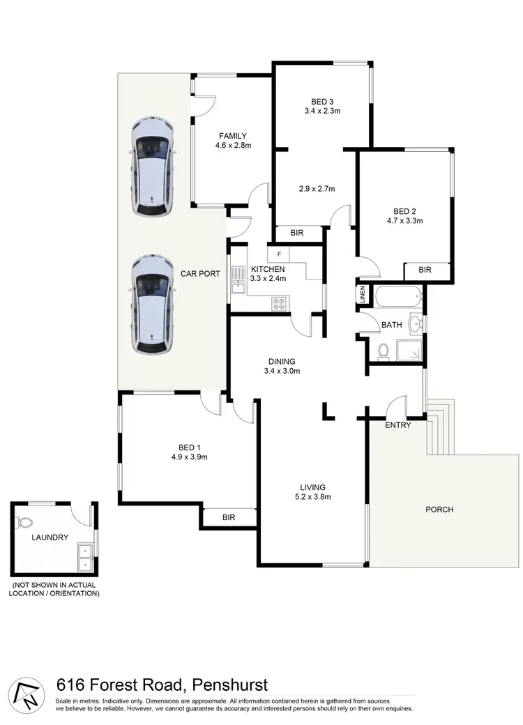 Floorplan of Homely house listing, 616 Forest Road, Penshurst NSW 2222