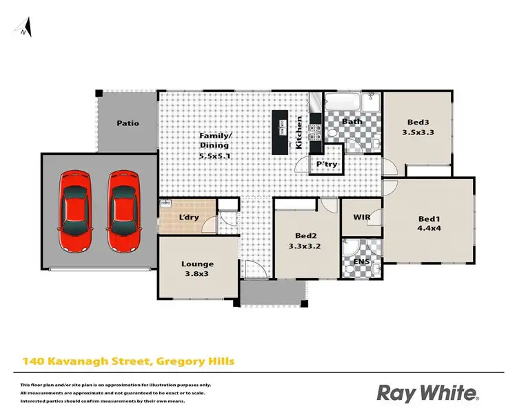 Floorplan of Homely house listing, 140 Kavanagh Street, Gregory Hills NSW 2557