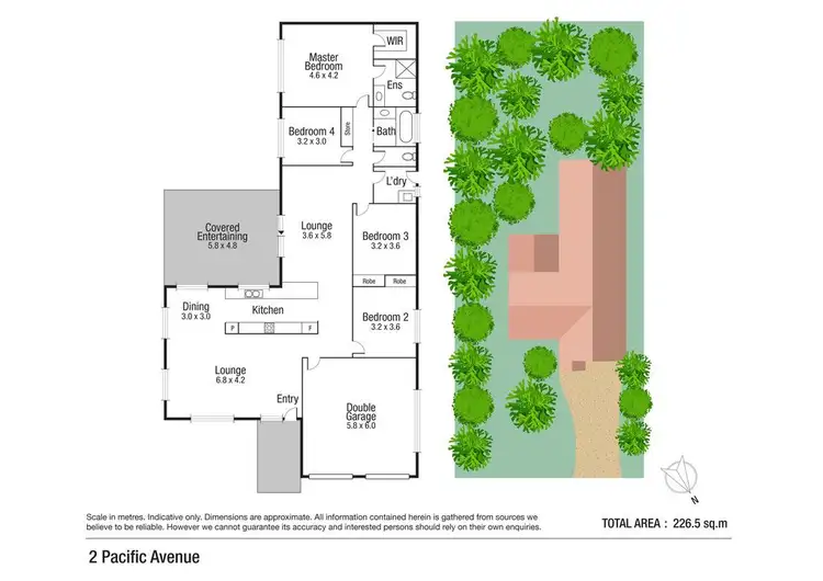 Floorplan of Homely house listing, 2 Pacific Avenue, Bushland Beach QLD 4818