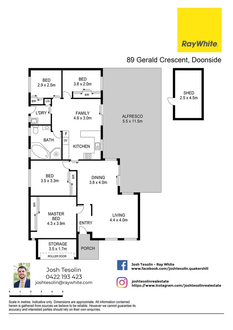 Floorplan of Homely house listing, 89 Gerald Crescent, Doonside NSW 2767