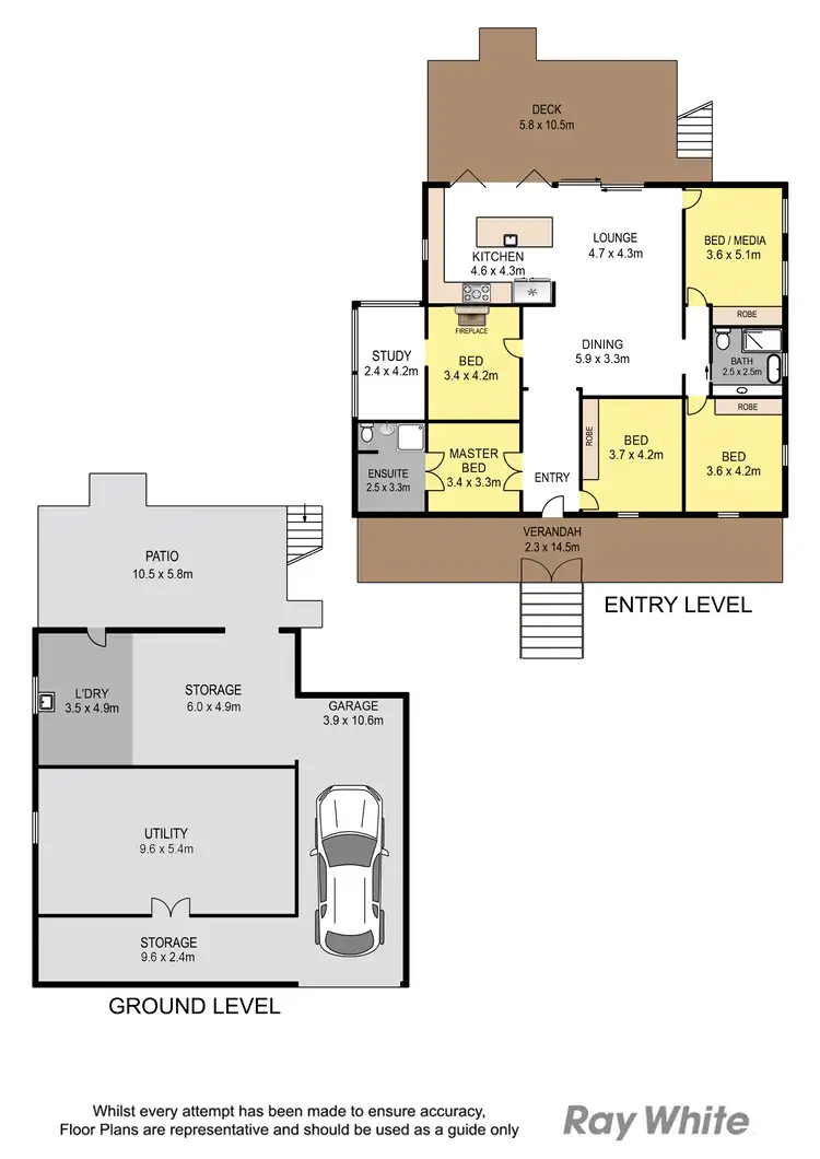 Floorplan of Homely house listing, 34 Park Avenue, Clayfield QLD 4011