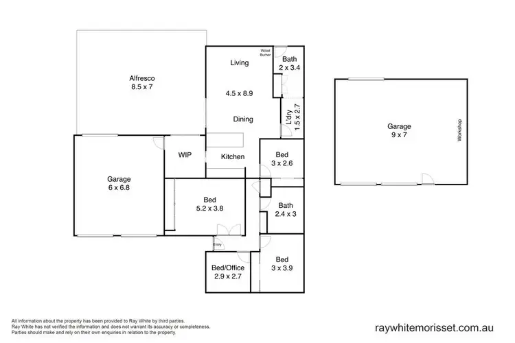 Floorplan of Homely house listing, 8 Kurnell Close, Cooranbong NSW 2265