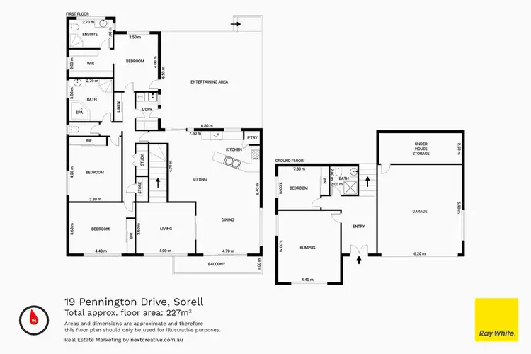 Floorplan of Homely house listing, 19 Pennington Drive, Sorell TAS 7172