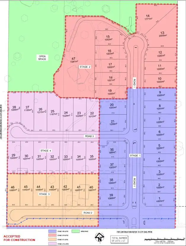 Floorplan of Homely land listing, Lot 44 Prosperity Way, Mount Louisa QLD 4814