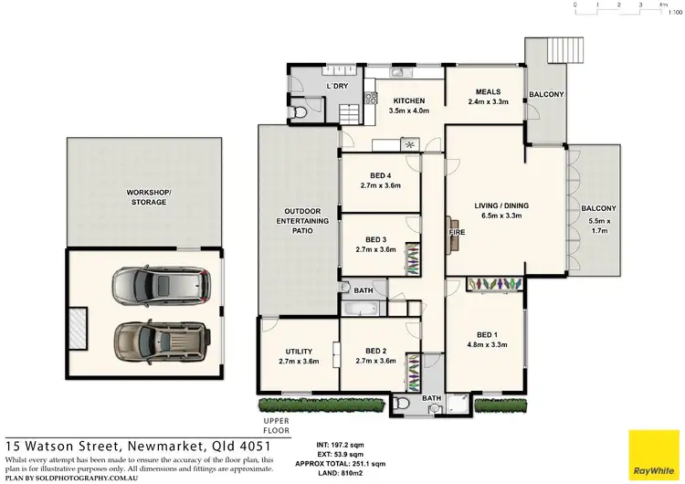 Floorplan of Homely house listing, 15 Watson Street, Newmarket QLD 4051