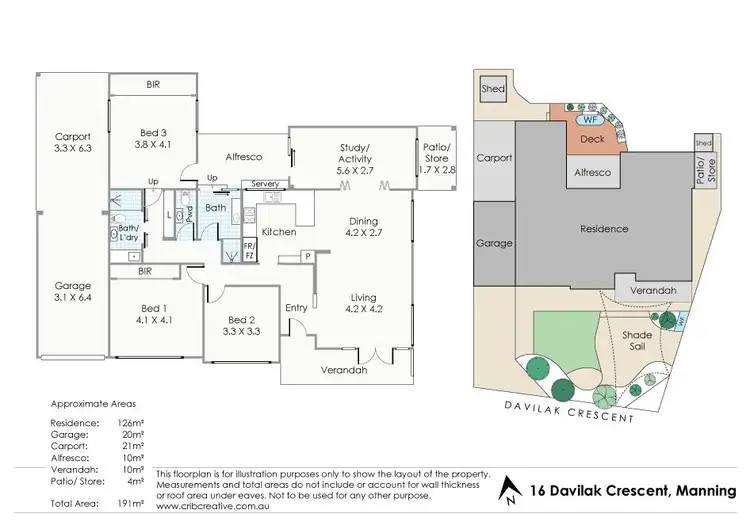 Floorplan of Homely house listing, 16 Davilak Crescent, Manning WA 6152