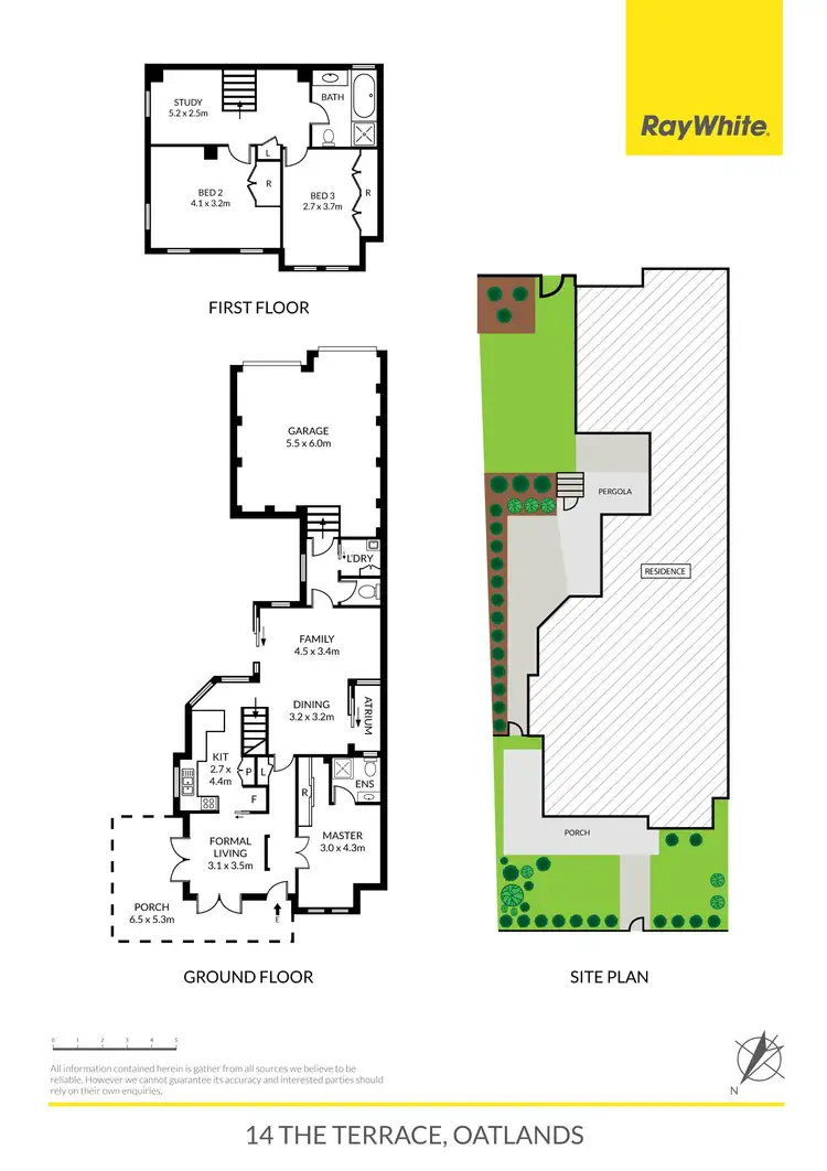 Floorplan of Homely house listing, 14 The Terrace, Oatlands NSW 2117