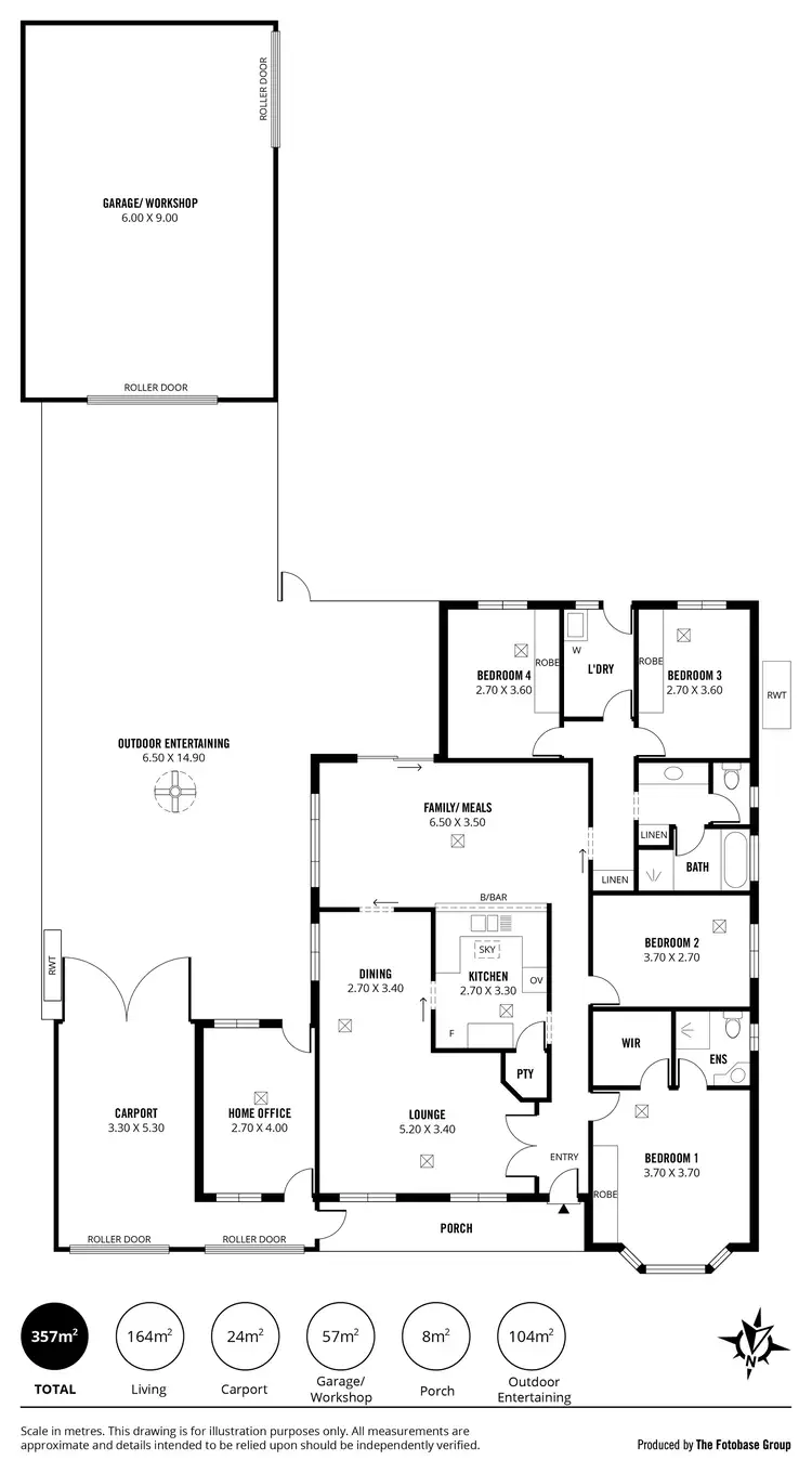 Floorplan of Homely house listing, 46 Zanker Drive, Mount Barker SA 5251